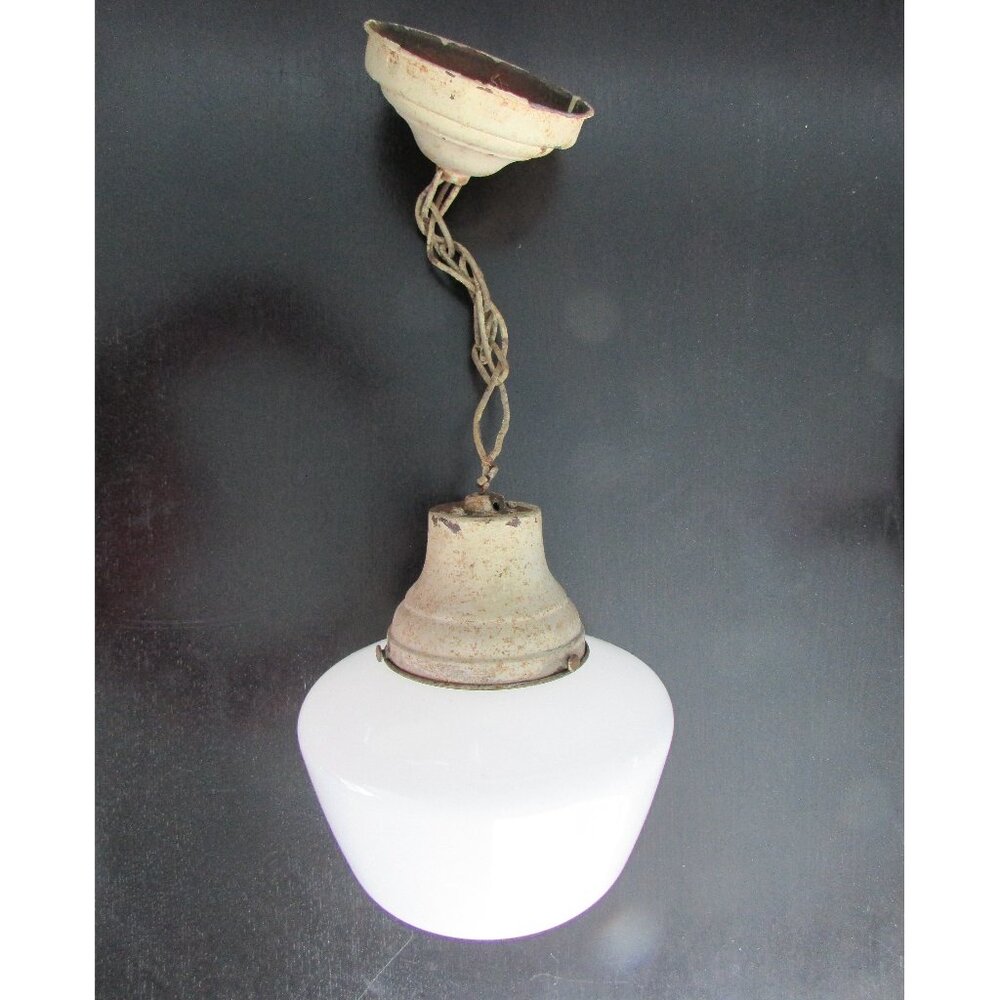 Vintage Schoolhouse Pendant Light